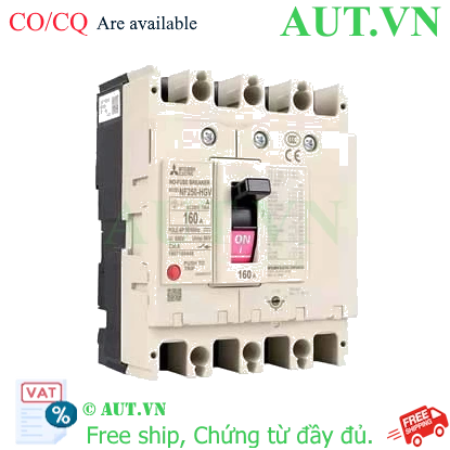 Ảnh của MCCB Mitsubishi NF250-HGV 4P 125-160A 75kA
