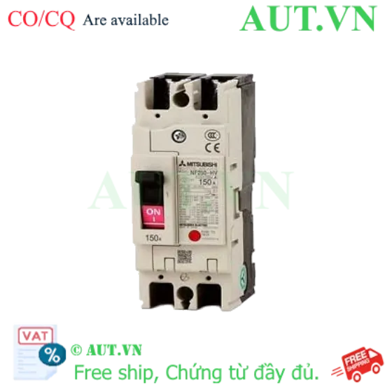 Ảnh của MCCB Mitsubishi NF250-HV 2P 150A 100KA