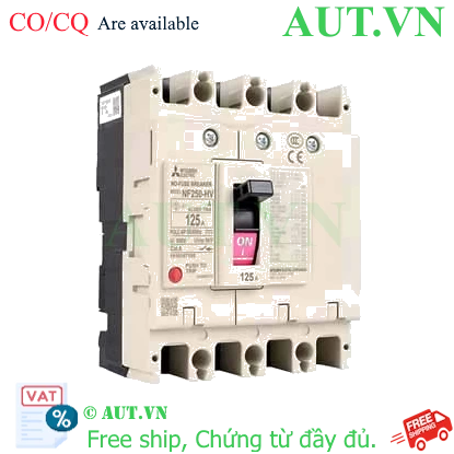 Ảnh của MCCB Mitsubishi NF250-HV 4P 125A 75kA