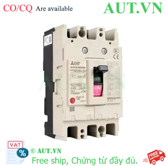 Ảnh của MCCB Mitsubishi NF250-LGV 3P 125-160A 50KA