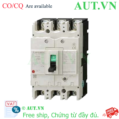 Ảnh của MCCB Mitsubishi NF250-SEV 3P 80-160A 36KA
