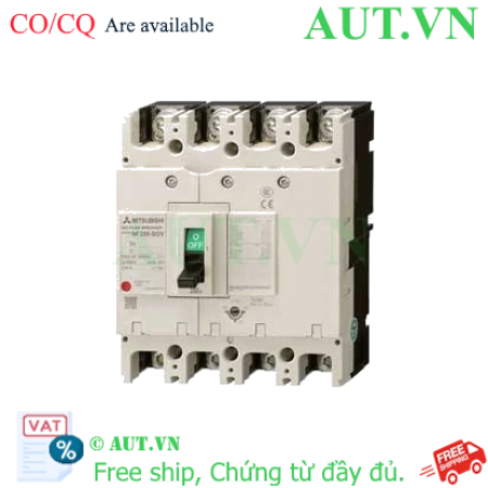 Ảnh của MCCB Mitsubishi NF250-SGV 4P 125-160A 36KA