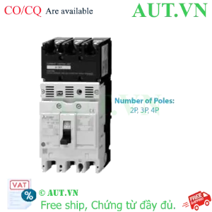 Ảnh của MCCB Mitsubishi NF250-UV 3P 200A 200kA