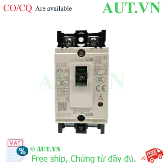 Ảnh của MCCB Mitsubishi NF30-CS 2P 20A 2.5KA