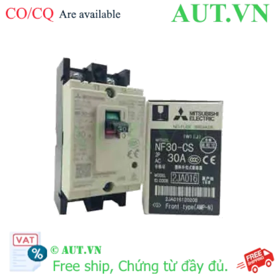 Ảnh của MCCB Mitsubishi NF30-CS 2P 30A 2.5KA