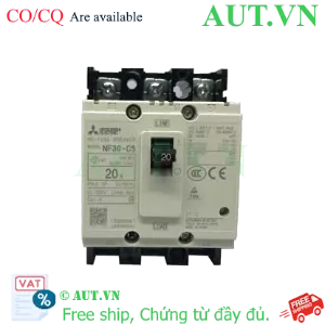 Ảnh của MCCB Mitsubishi NF30-CS 3P 20A 1.5KA