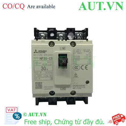 Ảnh của MCCB Mitsubishi NF30-CS 3P 30A 1.5KA