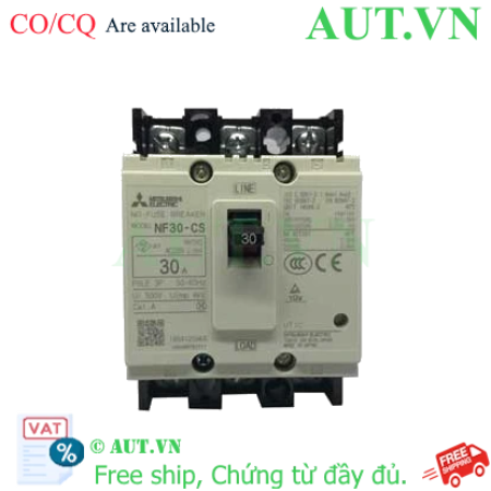 Ảnh của MCCB Mitsubishi NF30-CS 3P 30A 1.5KA