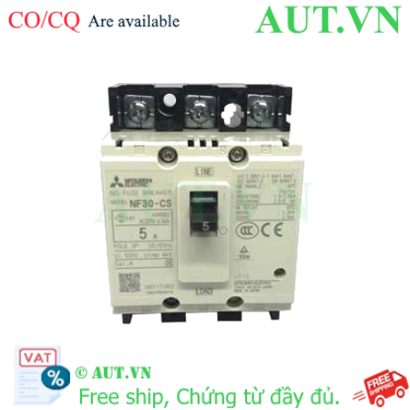 Ảnh của MCCB Mitsubishi NF30-CS 3P 5A 1.5KA