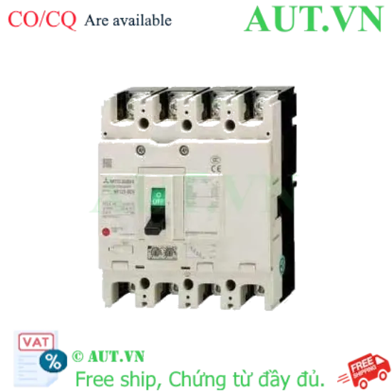 Ảnh của MCCB Mitsubishi NF400-HEW 4P 400A 70kA