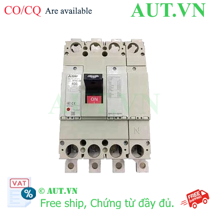 Ảnh của MCCB Mitsubishi NF400-SW 4P 350A 45KA