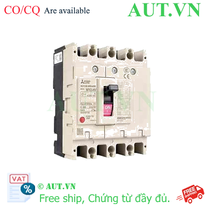 Ảnh của MCCB Mitsubishi NF63-HV 4P 50A 10kA