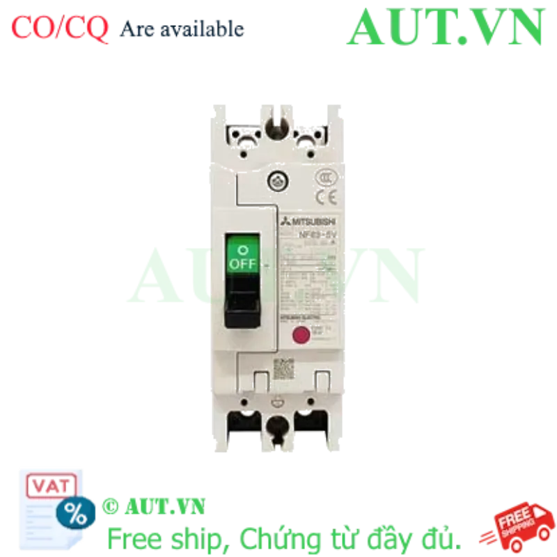 Ảnh của MCCB Mitsubishi NF63-SV 2P 60A 15KA