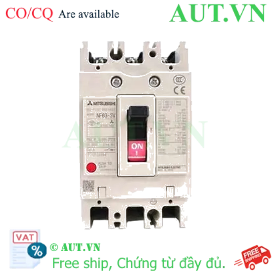 Ảnh của MCCB Mitsubishi NF63-SV 3P 4A 7.5KA