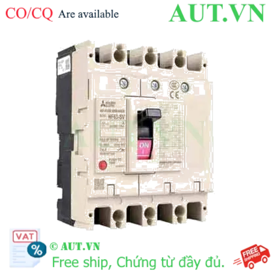 Ảnh của MCCB Mitsubishi NF63-SV 4P 6A 7.5kA