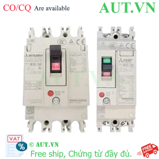 Ảnh của MCCB Mitsubishi NF63-SVF 3P 40A