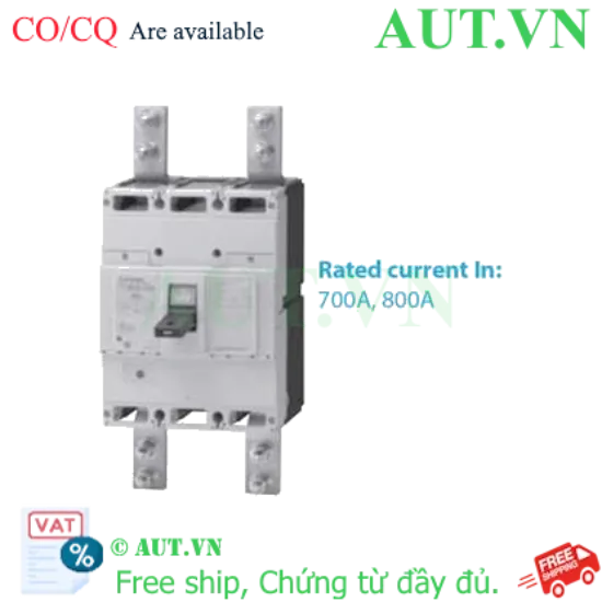Ảnh của MCCB Mitsubishi NF800-SDW 2P 700A 40KA