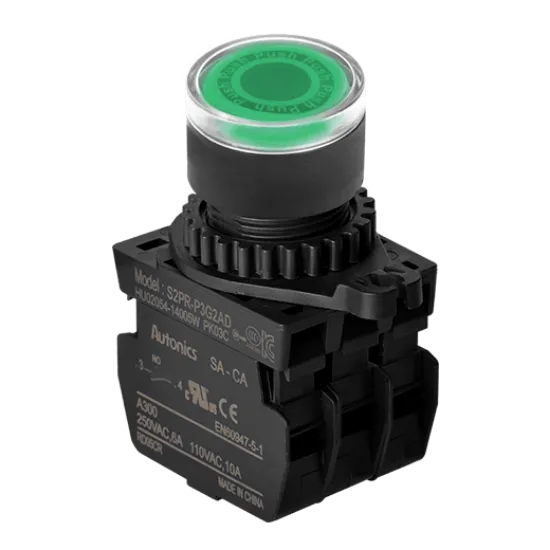 Ảnh của aut.vn Công tắc nút nhấn Autonics S2PR-P3G2AD