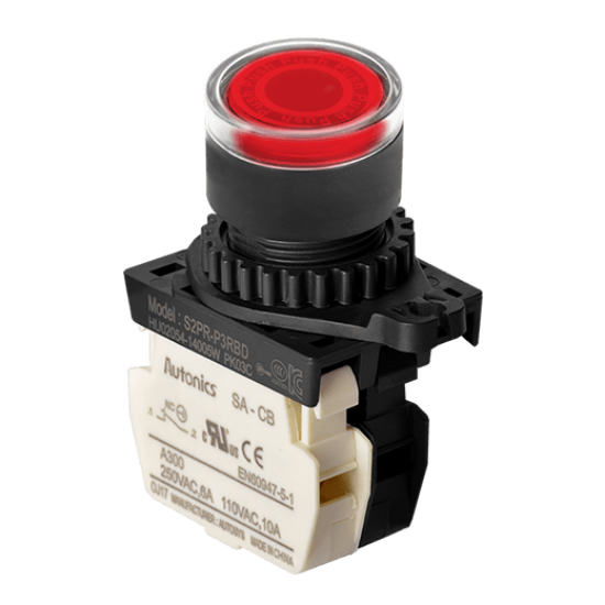 Ảnh của aut.vn Công tắc nút nhấn Autonics S2PR-P3RBD