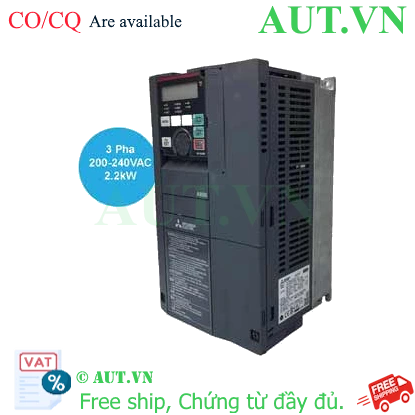 Ảnh của Servo Mitsubishi FR-A820-2.2K-1-60