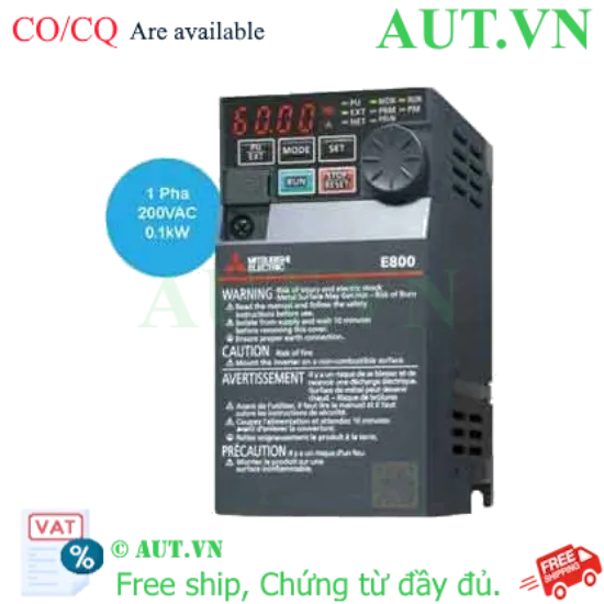 Ảnh của Servo Mitsubishi FR-E820S-0.1K-1