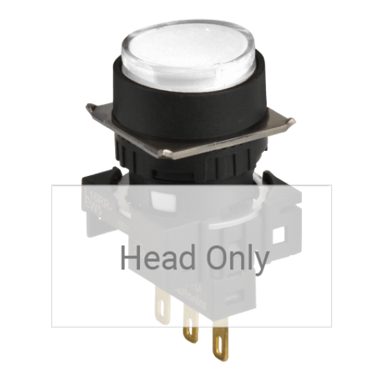 Ảnh của aut.vn Công tắc nút nhấn Autonics L16RR-EW