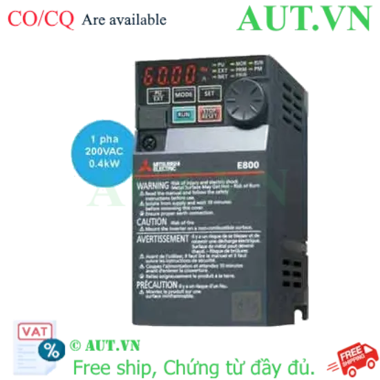 Ảnh của Servo Mitsubishi FR-E820S-0030-4-60