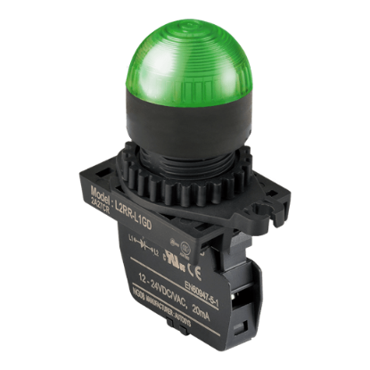 Ảnh của aut.vn Công tắc nút nhấn Autonics L2RR-L1GLM