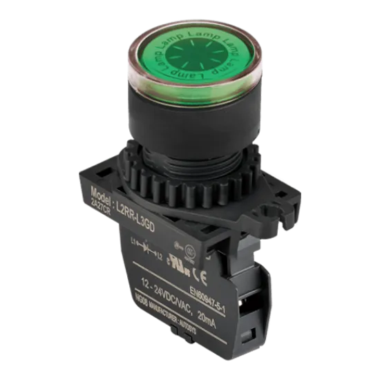Ảnh của aut.vn Công tắc nút nhấn Autonics L2RR-L3GLM
