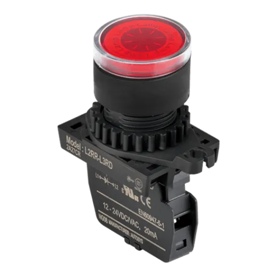 Ảnh của aut.vn Công tắc nút nhấn Autonics L2RR-L3RLM