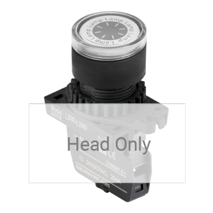 Ảnh của aut.vn Công tắc nút nhấn Autonics L2RR-L3W