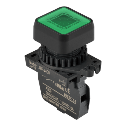 Ảnh của aut.vn Công tắc nút nhấn Autonics L2RR-L4GL