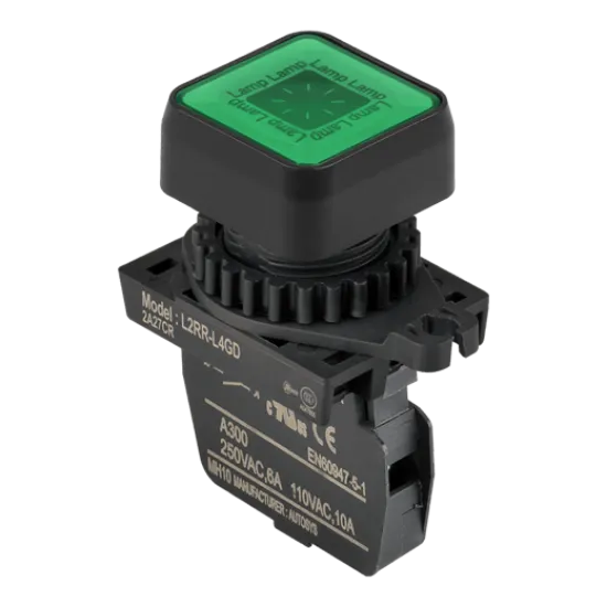 Ảnh của aut.vn Công tắc nút nhấn Autonics L2RR-L4GL