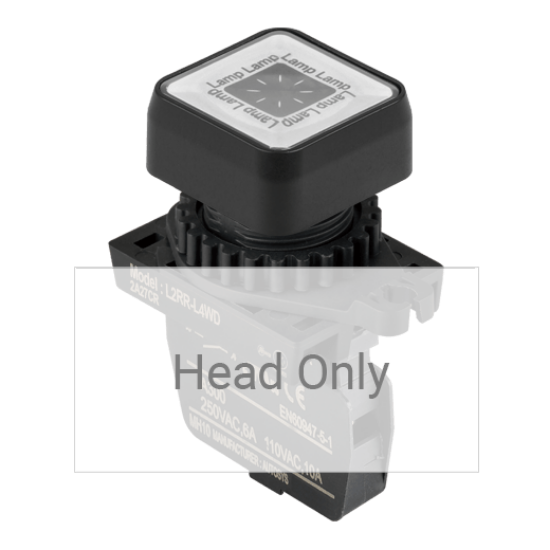 Ảnh của aut.vn Công tắc nút nhấn Autonics L2RR-L4W