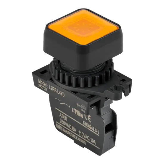 Ảnh của aut.vn Công tắc nút nhấn Autonics L2RR-L4YDM