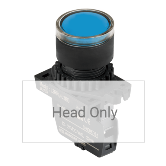 Ảnh của aut.vn Công tắc nút nhấn Autonics L2RRU-L3B