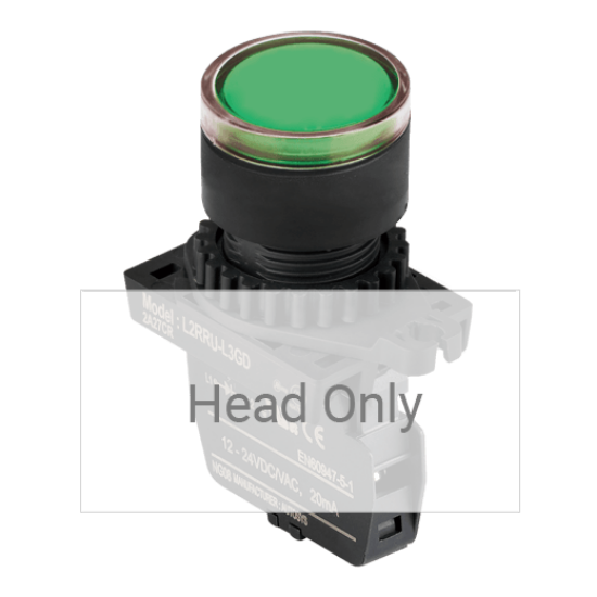 Ảnh của aut.vn Công tắc nút nhấn Autonics L2RRU-L3G
