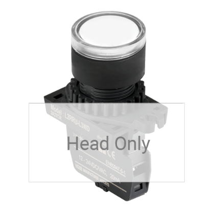 Ảnh của aut.vn Công tắc nút nhấn Autonics L2RRU-L3W