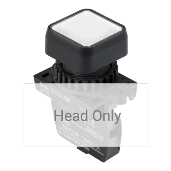 Ảnh của aut.vn Công tắc nút nhấn Autonics L2RRU-L4W