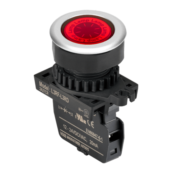 Ảnh của aut.vn Công tắc nút nhấn Autonics L3RF-L3RLM