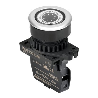Ảnh của aut.vn Công tắc nút nhấn Autonics L3RF-L3WLM
