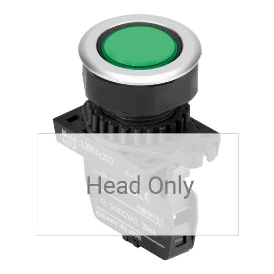 Ảnh của aut.vn Công tắc nút nhấn Autonics L3RFU-L3G