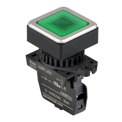 Ảnh của aut.vn Công tắc nút nhấn Autonics LQ3RF-L4GLM