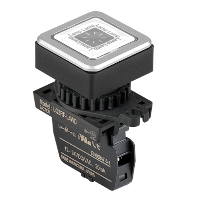 Ảnh của aut.vn Công tắc nút nhấn Autonics LQ3RF-L4WDM