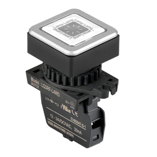Ảnh của aut.vn Công tắc nút nhấn Autonics LQ3RF-L4WLM