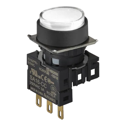 Ảnh của aut.vn Công tắc nút nhấn Autonics S16PR-E1WC