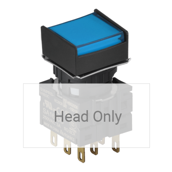 Ảnh của aut.vn Công tắc nút nhấn Autonics S16PRS-H1B