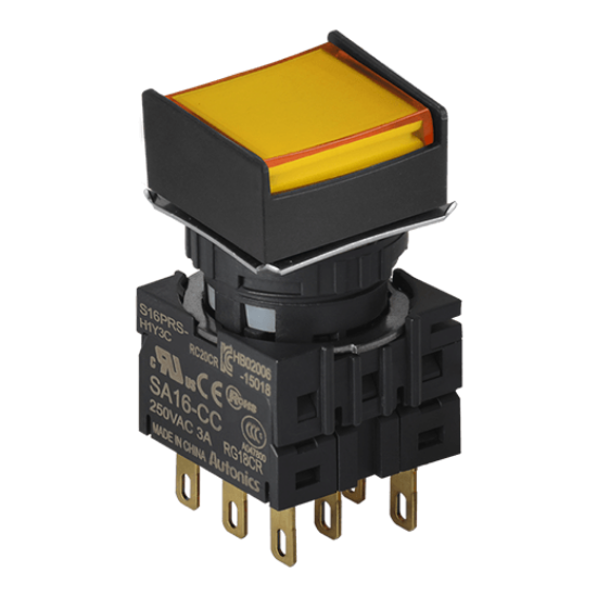 Ảnh của aut.vn Công tắc nút nhấn Autonics S16PRS-H1Y3C