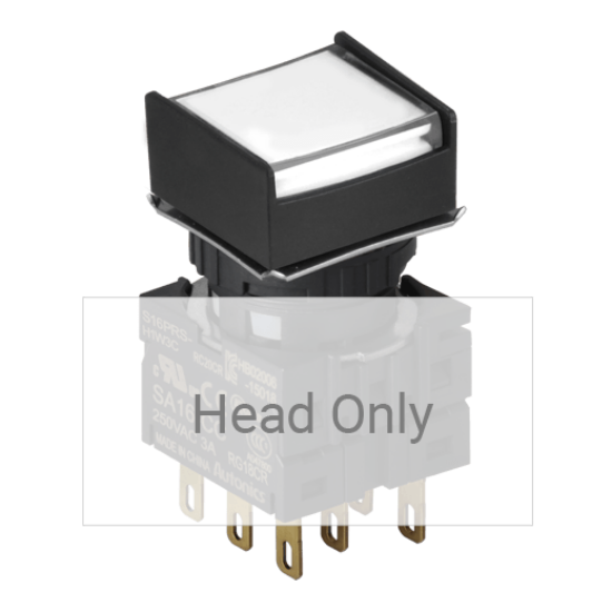 Ảnh của aut.vn Công tắc nút nhấn Autonics S16PRS-H2W