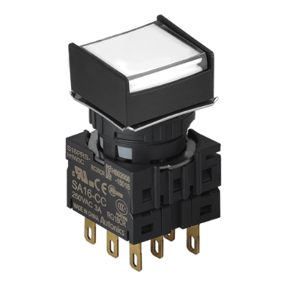 Ảnh của aut.vn Công tắc nút nhấn Autonics S16PRS-H2W3C